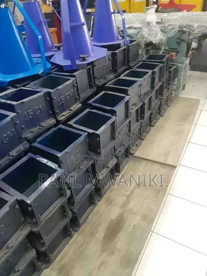 Premium 150mm Concrete Cube Test Moulds - Plastic & Metallic
