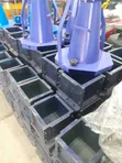 Premium 150mm Concrete Cube Test Moulds - Plastiki & Metallic - 2