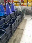 Premium 150mm Concrete Cube Test Moulds - Plastiki & Metallic - 3