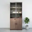 Wooden Half Glass Display Cabinet - 2