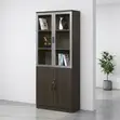 Wooden Half Glass Display Cabinet - 5