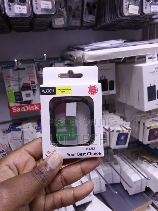 Tempered Glass Case for Apple Watch Ultra 49mm - 1