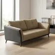 5-Seater Office Sofa - Gray Leather - 2