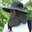 Kofia ya Nje ya Tactical ya Kupambana na Jua kwa Hiking - 3