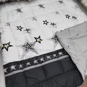 Complete 4pc Double Sided Duvet Set (Duvet, Sheet, Pillowcases)