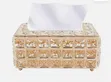 Crystal Tissue Holder - Gold - 2