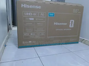 Hisense 55" 55A6QKEN Smart UHD Frameless TV with Voice Control