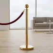 Premium Queue Stanchions - Gold - 3
