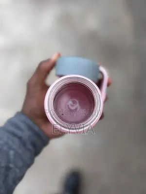 300ml Glass Water Bottle - Pink