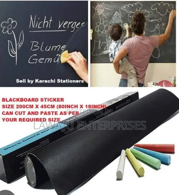 Stick Chalkboard with Free Pens - 1