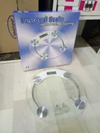 Digital Personal Body Weight Scale - Glass Bathroom Scale - 1