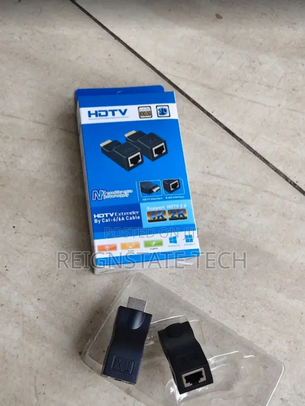 Ultra HD 30M HDMI Extender Over RJ45 Network Cable - 1
