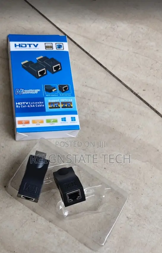 30M HDMI Extender Transmitter Receiver Over RJ45 - 1
