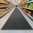 Grey/Black PVC Spaghetti Carpet - 2