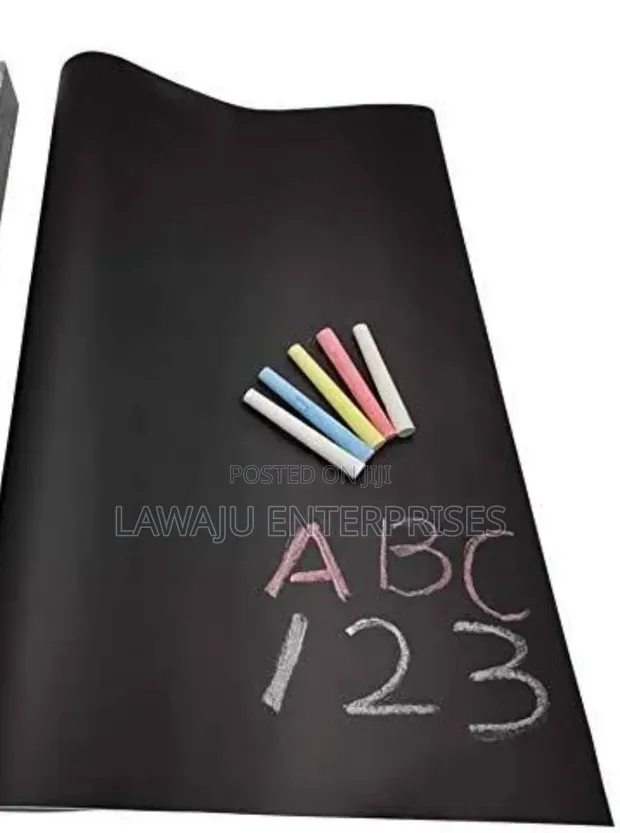 Chalkboard Wall Decal with Free Pens - 1