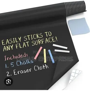 Peel and Stick Chalkboard Sheet