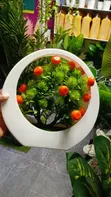 Home Interiors Flowers Table - Unique Decor - 1