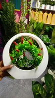 Home Interiors Flowers Table - Unique Decor - 2