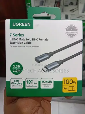 Ugreen USB-C Male to Female Extension Cable 1M