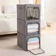 Foldable Zipped Closet Organizer - 2