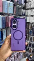Dual-Tone Carbon Texture Magnetic Phone Cases for Samsung S Series - 2