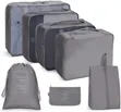 7-Piece Luggage Travel Suitcase Organizer Set - 1