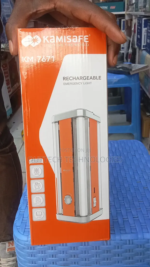 Kamisafe KM7671 Rechargeable LED Emergency Light - 1