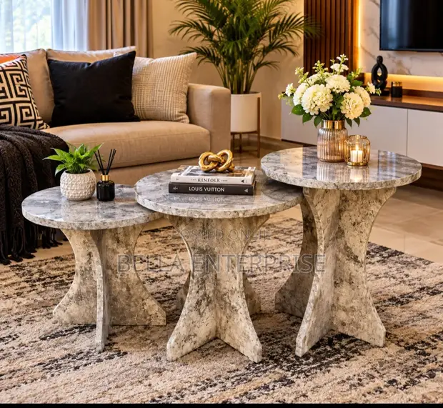 Modern 3-in-1 Executive Pure Wooden Table - 1