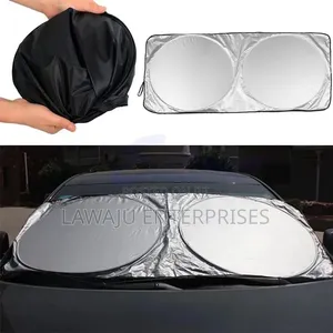 Foldable Car Windshield Sunshade with Pouch