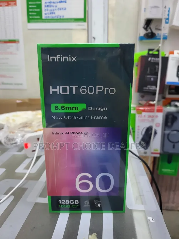 New Infinix Hot 60 Pro 128GB Black - 1