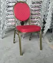 Red Round Back Stackable Events Chair - 4