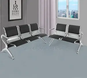 Linear 3-Way Airport Bench