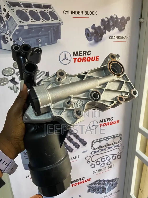 Mercedes-Benz Sprinter OM651 Engine Oil Cooler with Filter Housing - 1