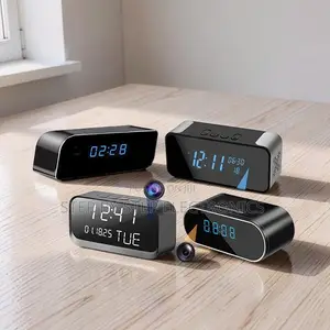 Smart WiFi Alarm Clock Hidden Spy Camera 4K
