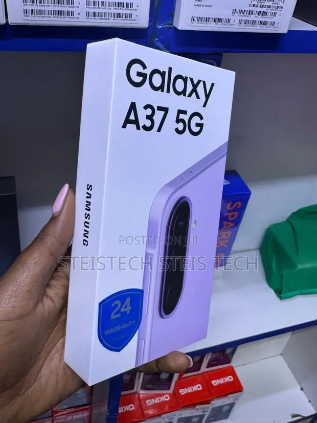 New Samsung Galaxy A37 256GB Black - 1
