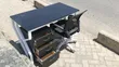Black Office Combo Desk Chair and Movable Drawers - 2