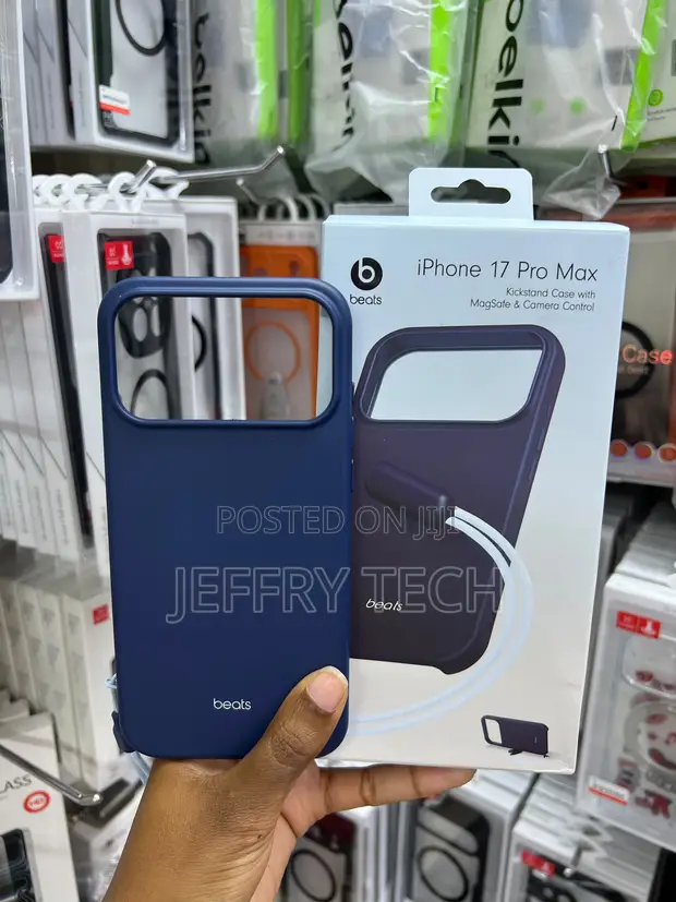 Beats Kickstand Case for iPhone 17 Pro Max - Bedrock Blue - 1