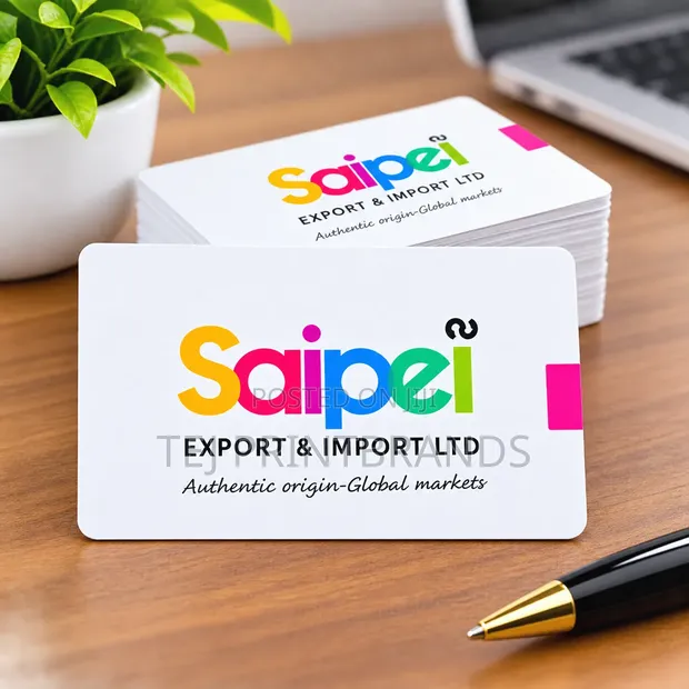 Business Cards (Ubunifu Bure kwa Vipande 100+) - 1