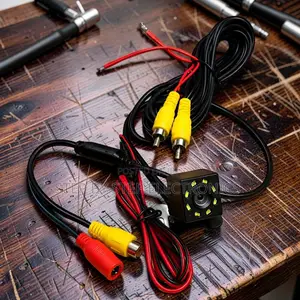 8 LED Waterproof Car Rear Reverse Camera