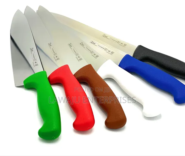 Chef's Colour-Coded Commercial Knives - 1