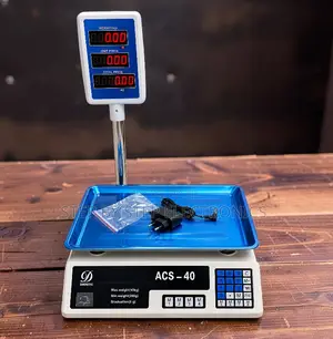 Durable Steel Platform ACS 40 Weighing Scale (Upto 40kgs)