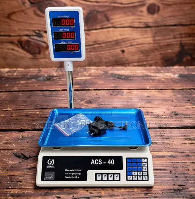 Reliable Retail ACS 40 Electronic Weighing Scale (Up to 40kg) - 1