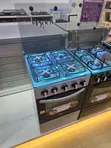 Roch 50x55cm Full Gas Cooker - Silver - 1