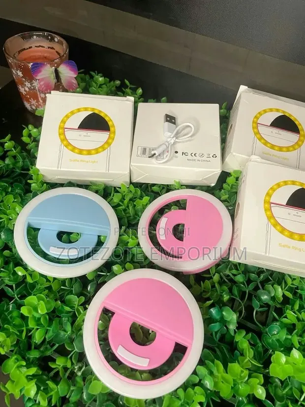 Rechargeable LED Selfie Ring Light - 1