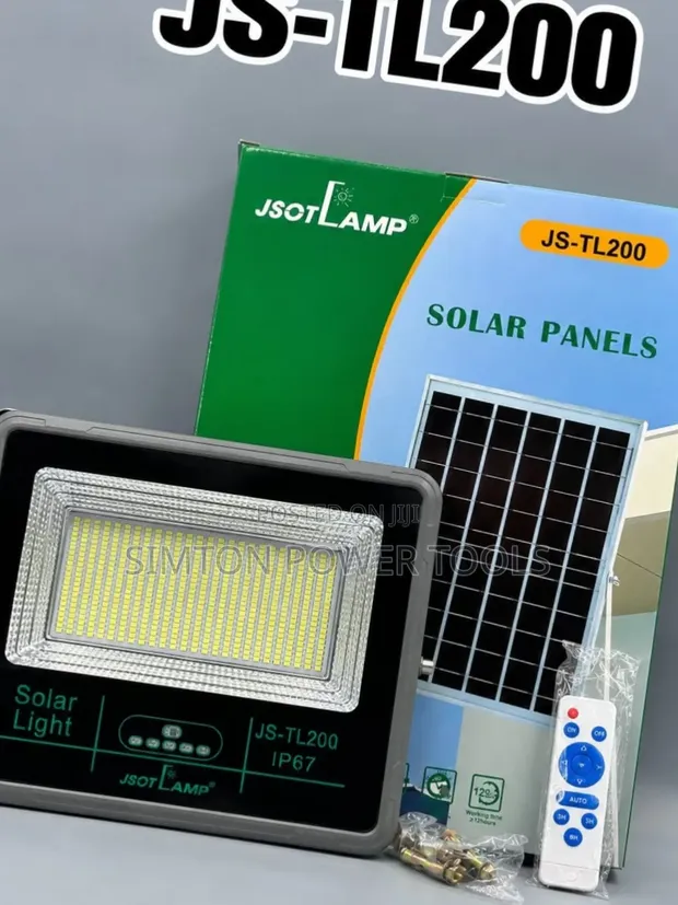 JSOT JS-TL200 Solar Flood Light - 1