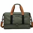 Large Capacity Travel Duffel Bag with Shoe Compartment - 1