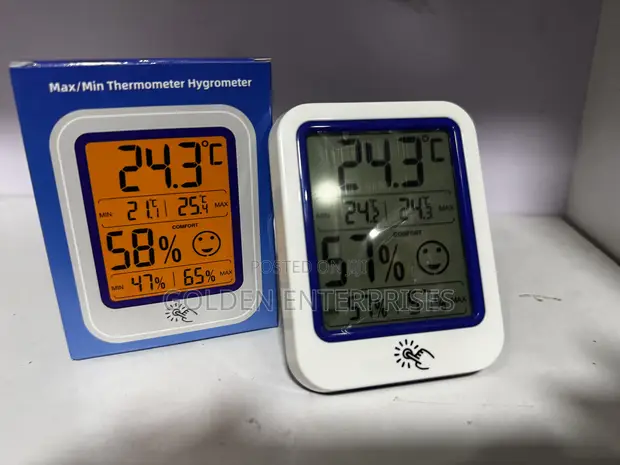 Smart Indoor Thermometer Hygrometer with Comfort Indicator - 1