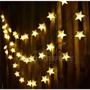 Solar Powered Outdoor Star Fairy Lights - 12M, 100 Stars