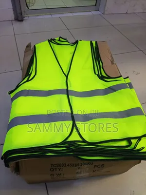 High Visibility Orange Reflector Jacket/Vest