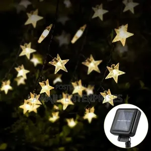Solar String Lights - 12M, 100 Stars